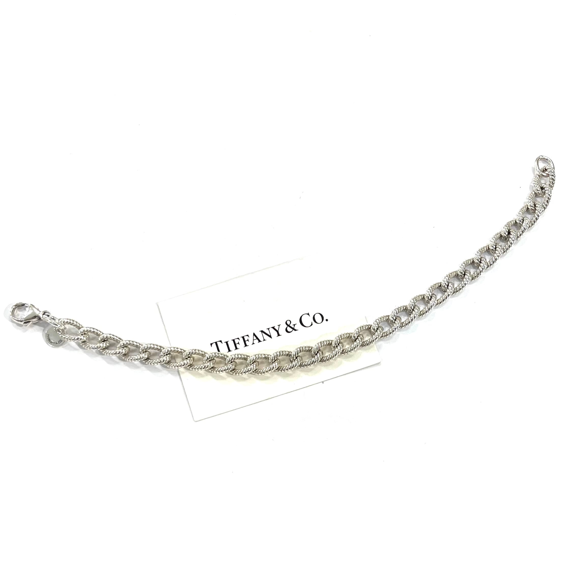 希少【TIFFANY&CO.】 2816 TIFFANY &CO ヴィンテージ ロープチェーン