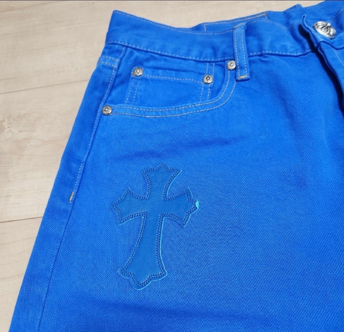CHROME HEARTS クロムハーツ×リーバイス501 ブルー デニム | chromehearts