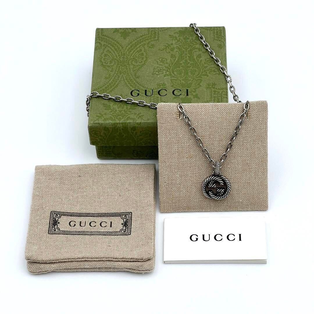 新品同様】グッチ GUCCI メンズ レディース ネックレス ペンダント GG