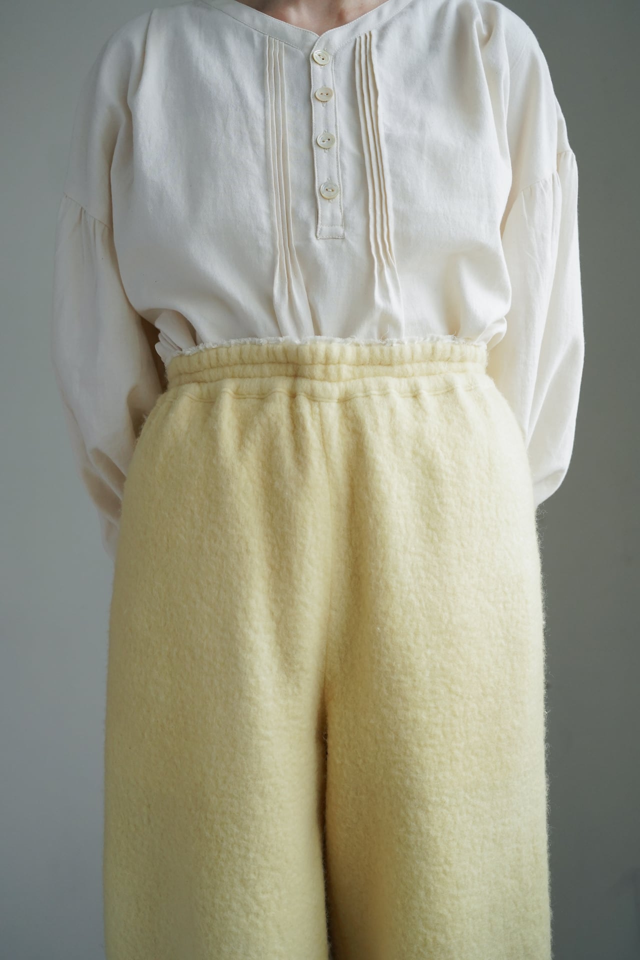 Sheep Layer Pants (草木染 / ピーナッツ)