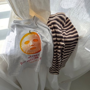 【ノベルティ&送料無料】Annoying Orange Long-Sleeve T-Shirt / nightbebe