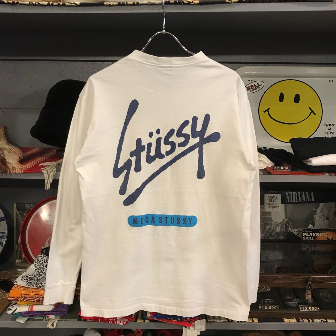 90s Stussy Long Sleeve T-Shirt | Pay ID