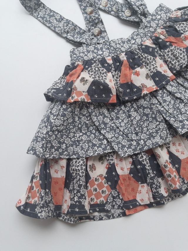 《即納》Little Cotton Clothes /Aria Rara Skirt Patchwork Floral