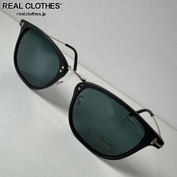 TOM FORD TF672 02N ブラックサングラス