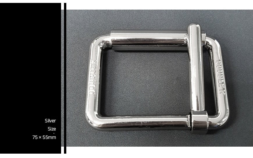 DoubleK シリコンベルト シルバーバックル フリーダイビング ダブルK