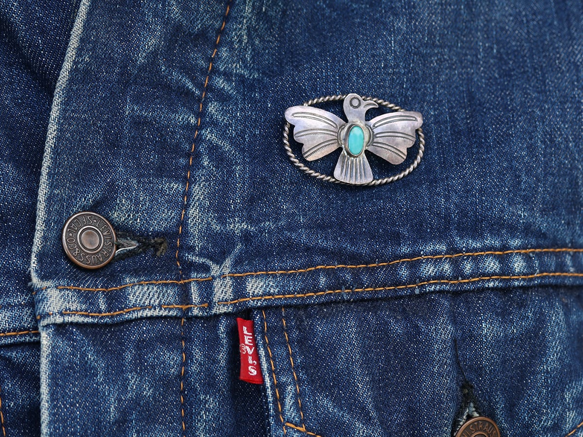 NAVAJO ナバホ 1930~50's Vintage Thunderbird Silver Pins