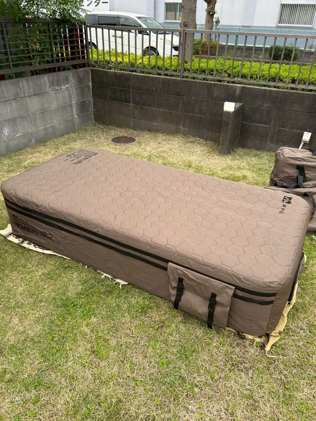 WAQワック】 AIR BED〈 SINGLE 〉エアベッドシングル | CAMP MARKET