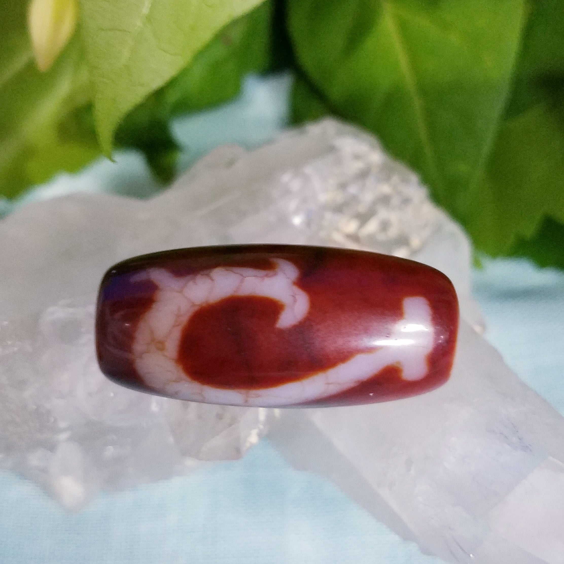 GRTR001緑度母天珠 | チベット天珠(蒙根)