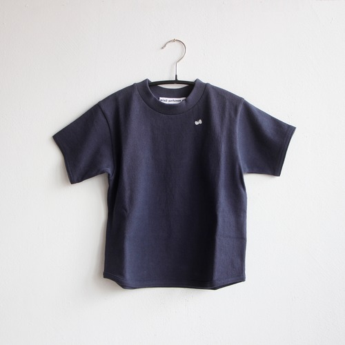 《mina perhonen 2020SS》halu 半袖カットソー / navy / 110-130cm