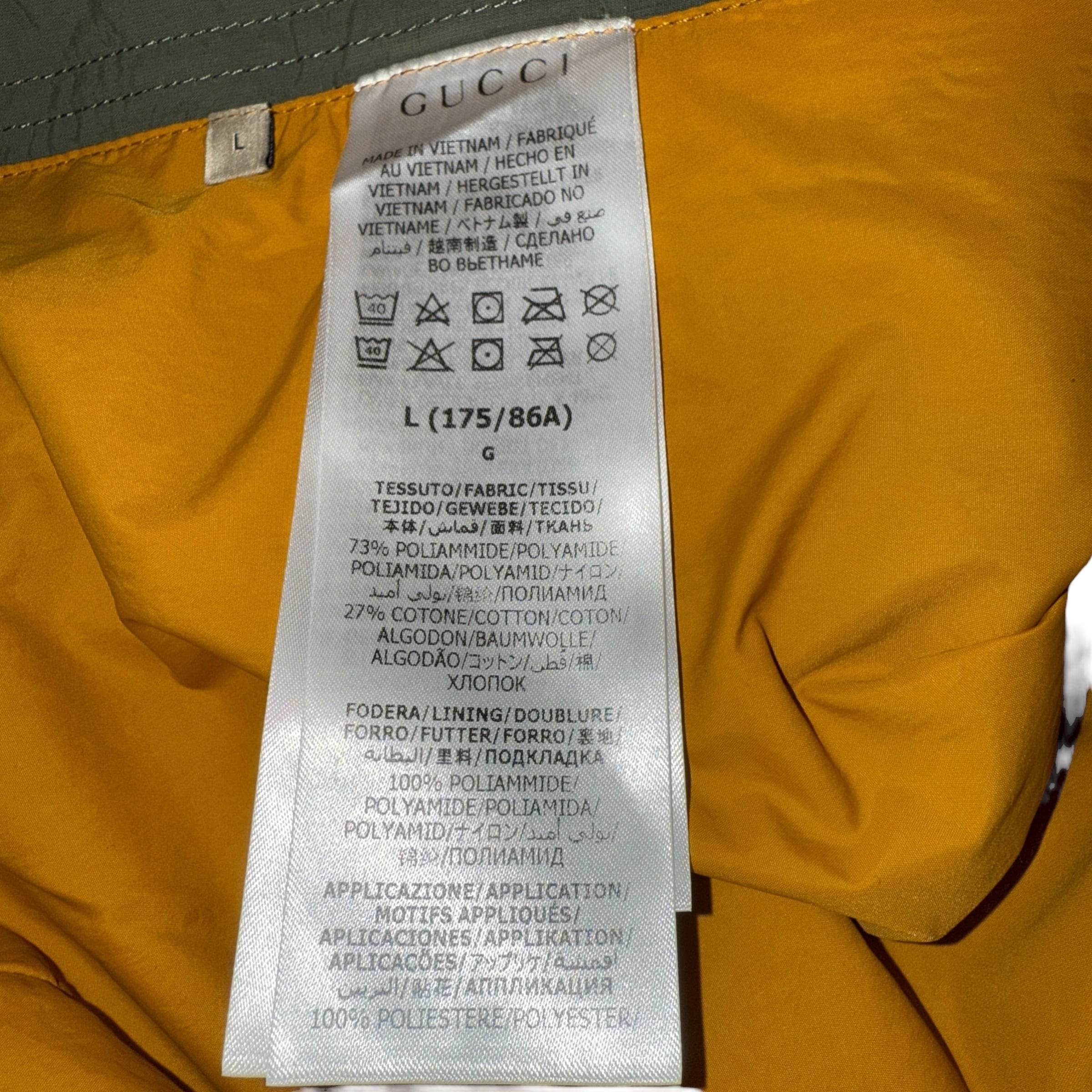 GUCCI x THE NORTH FACE】グッチ×ノースフェイス ツートンカラー