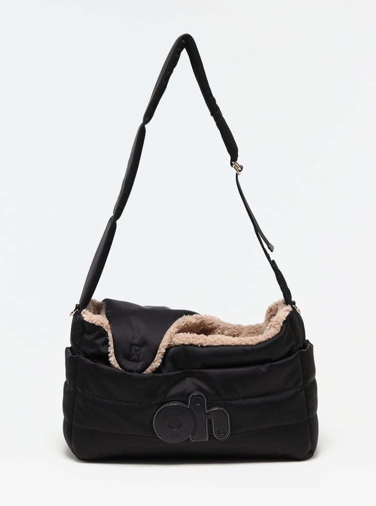 予約【orolo】FLUFFY BAG (Black)