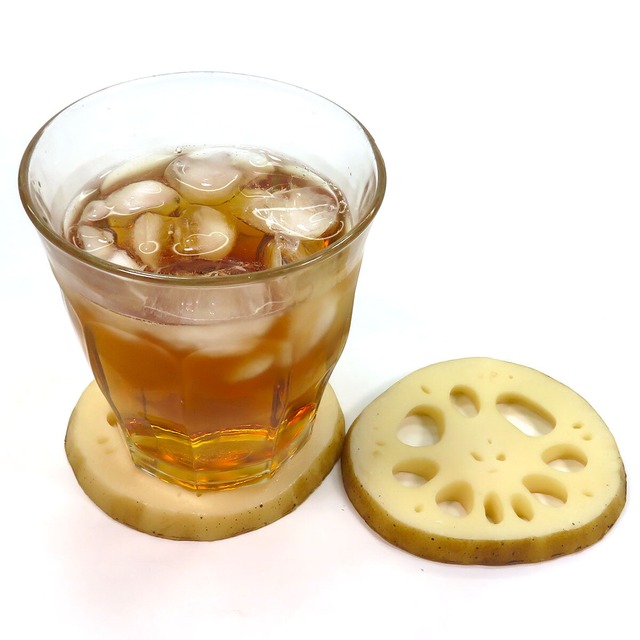 食べちゃいそうな れんこん コースター 食品サンプル