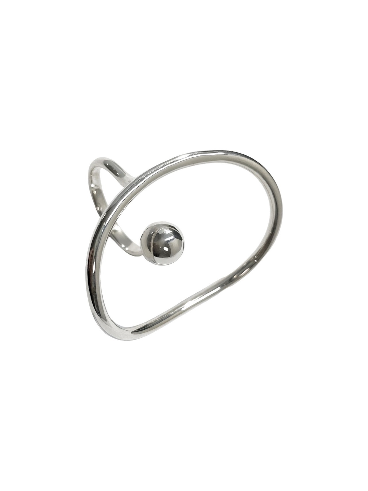 #214 (sphere ring)  silver925 ring