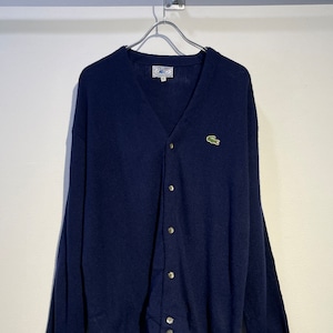 LACOSTE used cardigan SIZE:XXL