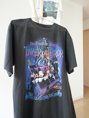 90s disney official tower of terror USA製 L