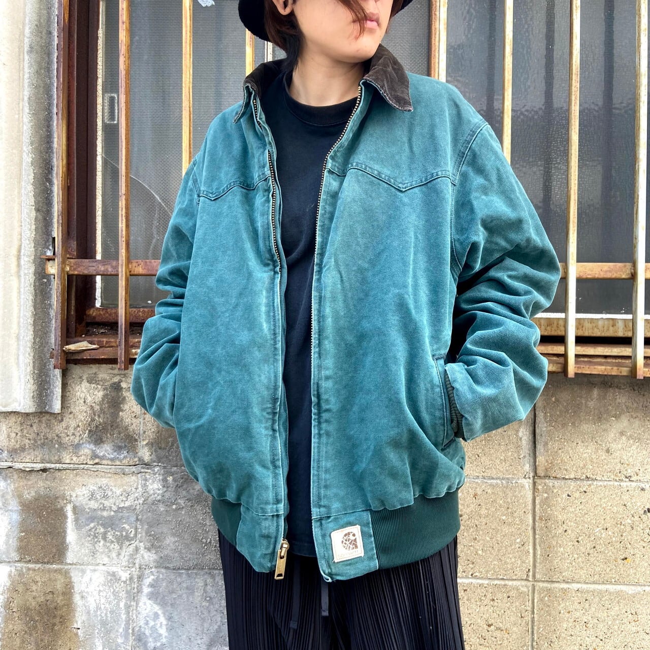 carhartt カーハート サンタフェジャケット ダックジャケット エメラルド