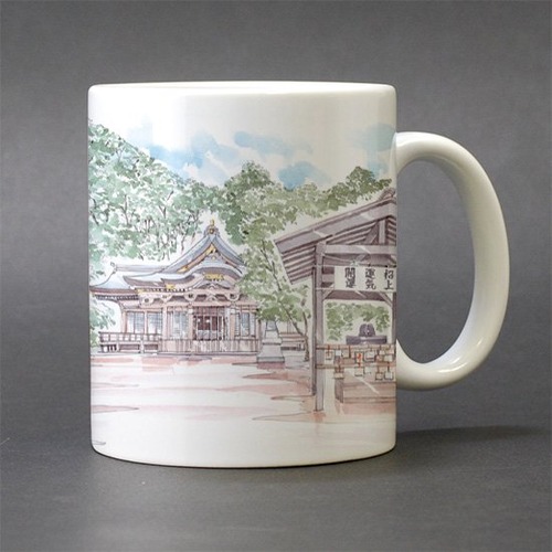 いわきひとまち百景マグカップ：金刀比羅神社