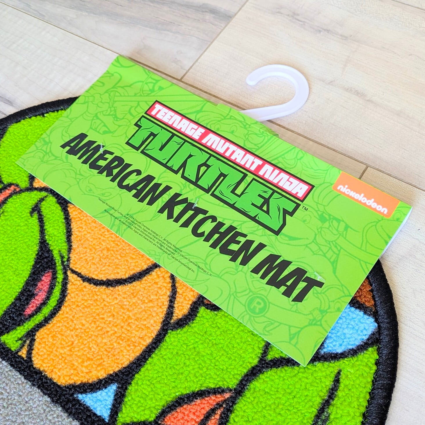 【 Teenage Mutant Ninja Turtles（ティーンエイジ・ミュータント・ニンジャ・タートルズ） 】タートルズ / American MAT ( 裏面滑り止め加工 ) / キッチンマット / ふかふかマット / フロアマット / バス / エントランス / ロングバージョン〚アメリカン雑貨 アメトイ〛