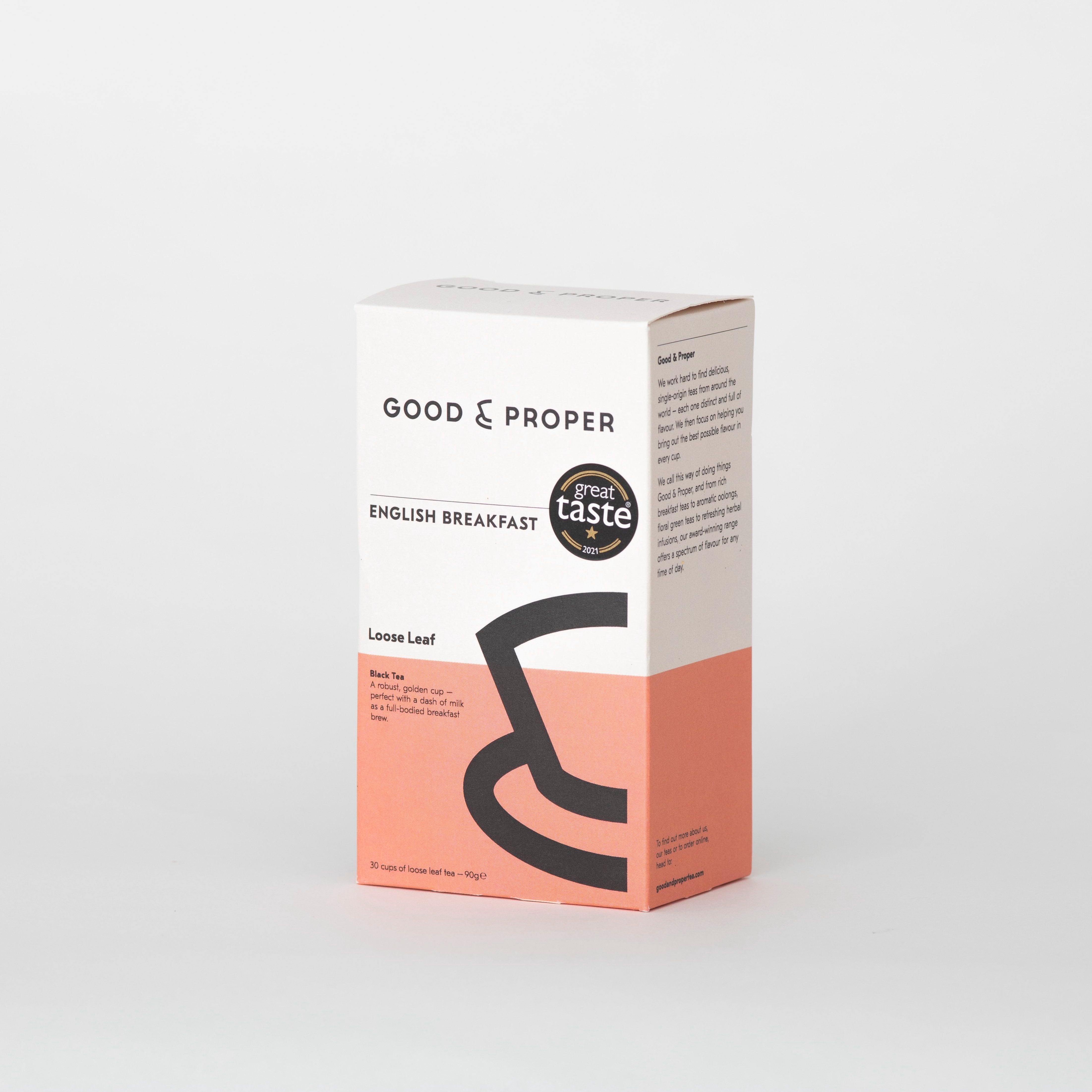 イングリッシュ ブレックファスト［リーフ90g］ | GOOD & PROPER TEA