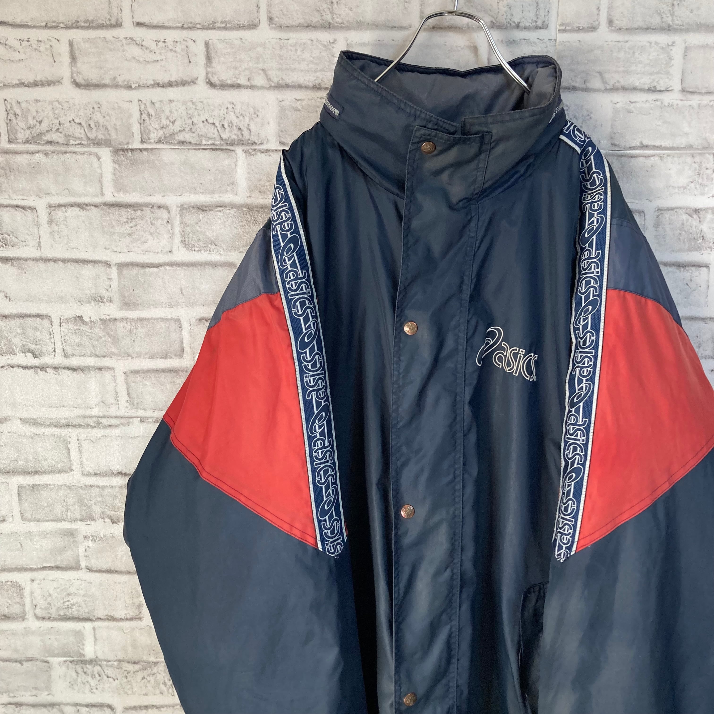 asics】Padded Jacket L-XL相当 90s アシックス 中綿ジャケット asics】Padded Jacket L-XL相当 90s アシックス 中綿ジャケット