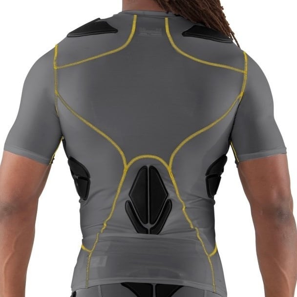 M,L,XL】UA 5パッド付 3D インナーシャツ | END ZONE/エンドゾーン（驚