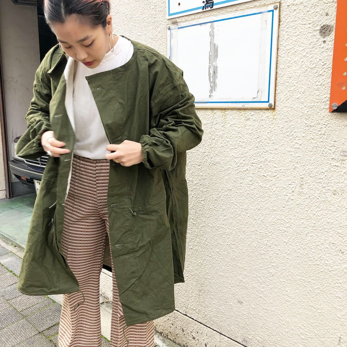 's U.S.ARMY gas protective coat ① NS   MUU VINTAGE