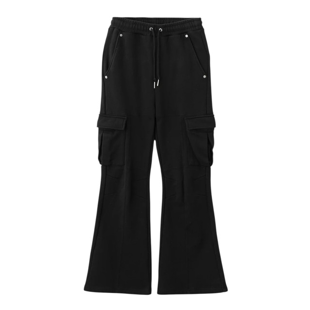 【x-girl】CARGO POCKET FLARE SWEAT PANTS【エックスガール】