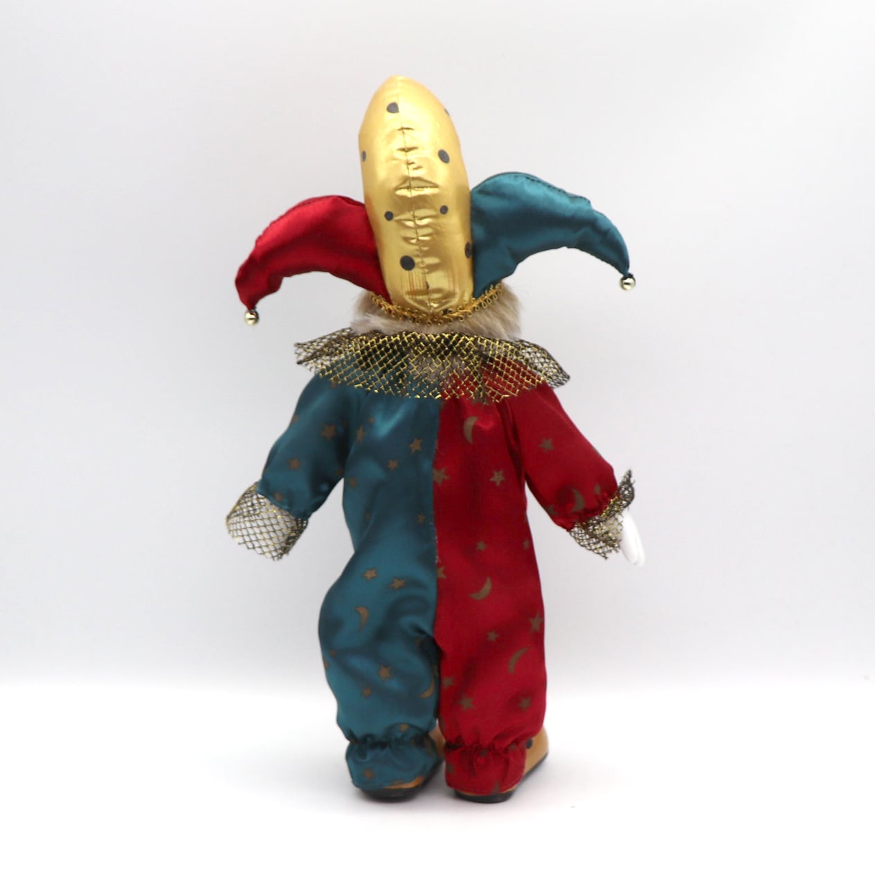 人形　ピエロ　彫像　オブジェ　置物　インテリア　工芸品　美術品　A1286インテリア小物