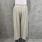 麻混イージーパンツ［50015］
