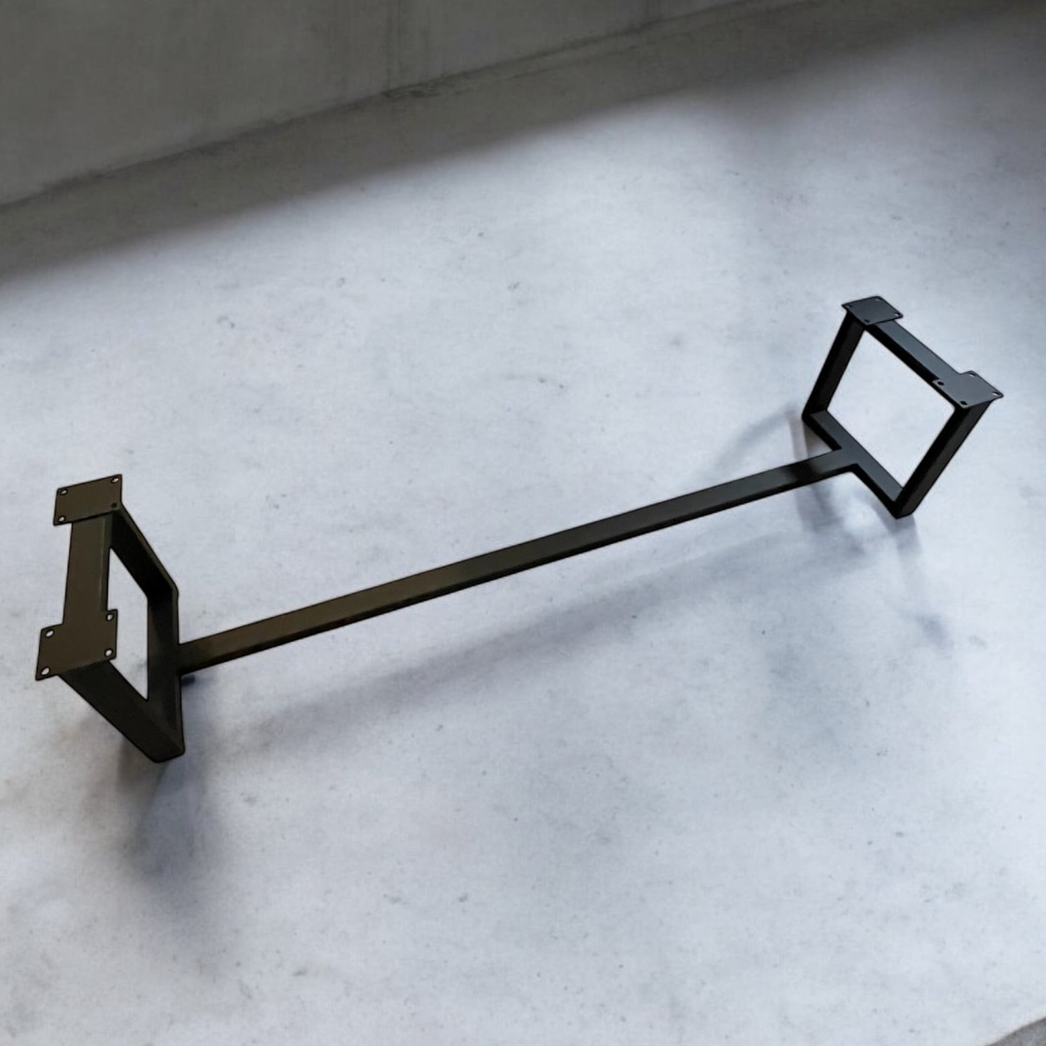 ベンチ 固定 サイズオーダー可能 アイアン脚製作 一枚板