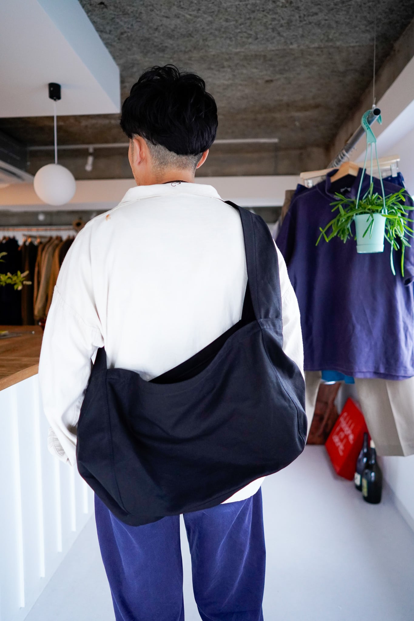 THE LABORDAY& BRO. CO.】Newspaper Bag, US Vintage Motif | from_antique