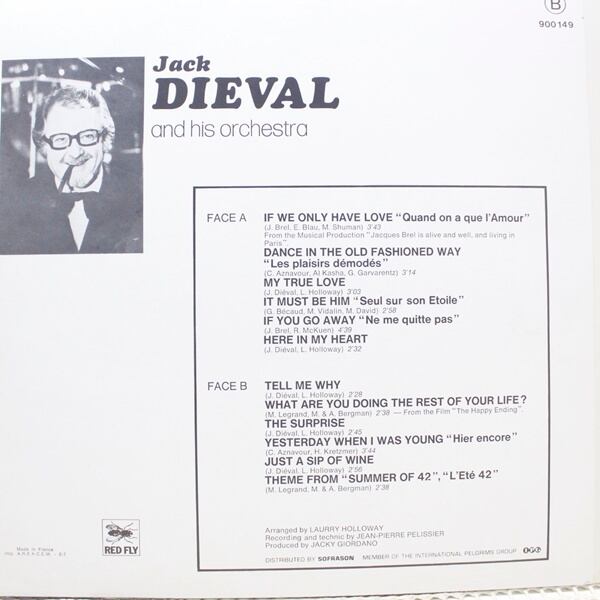 Jack Dieval and his Orchestra / Just A Sip Of Wine [900 149] - 画像2