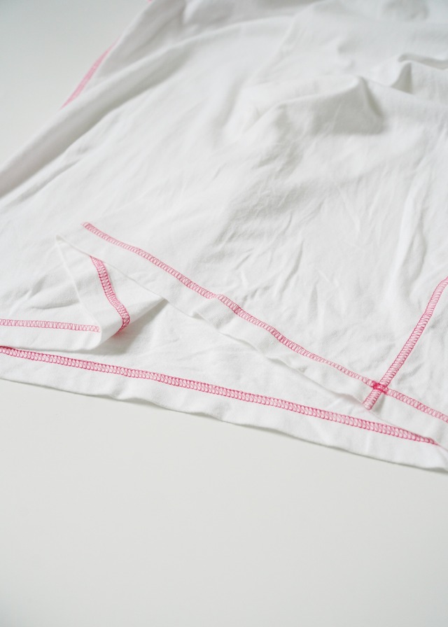COMME des GARÇONS HOMME 20SS stitched cotton t-shirt