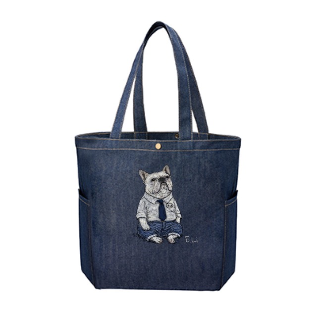 E.Li Heavy Denim Utility Bag