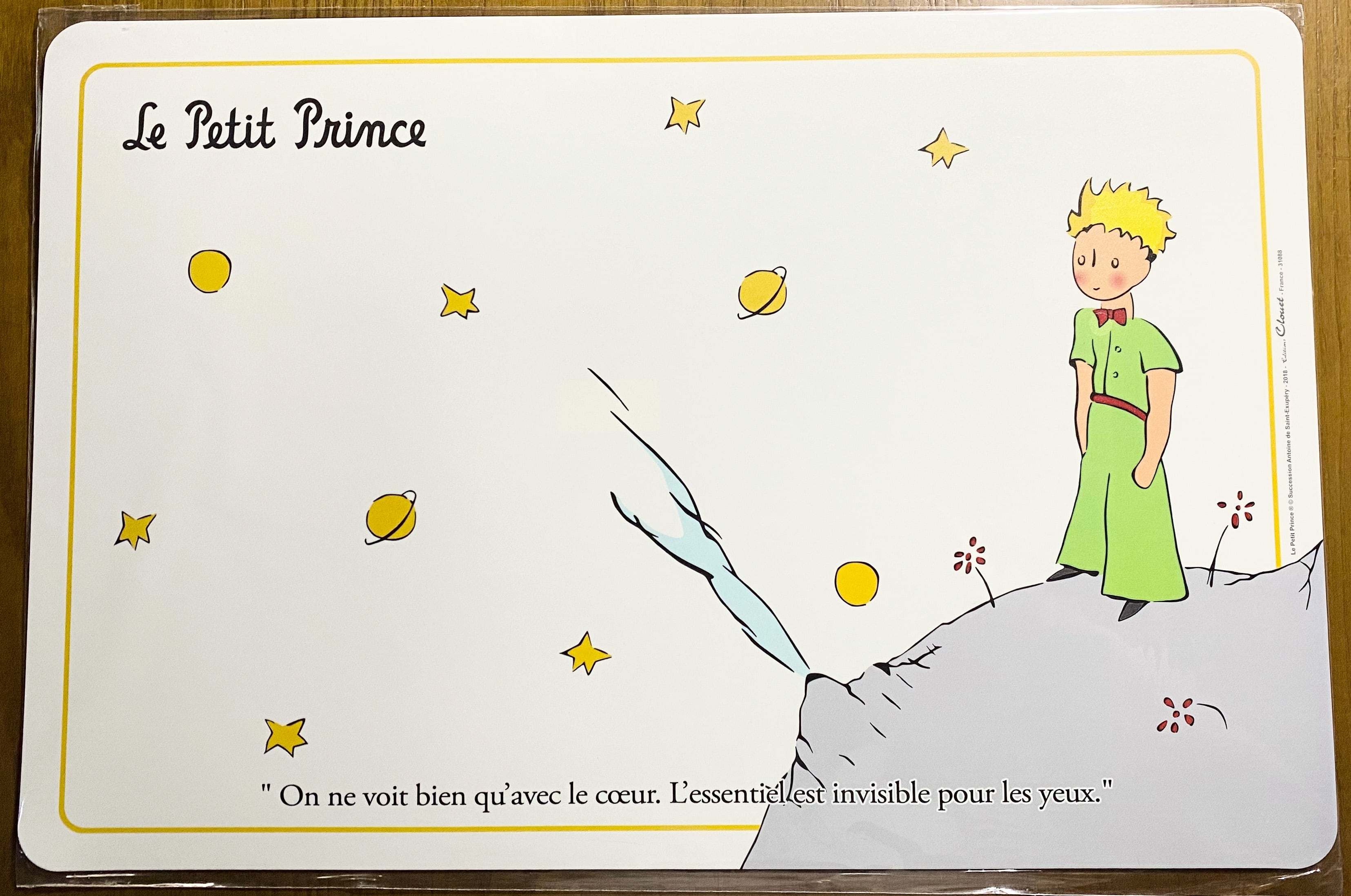 星の王子さま ランチョンマット 4枚セット le petit prince フランス