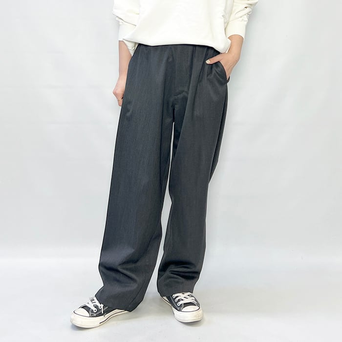awasa アワサ wool gabardine over pants aws5-pt001 2026春夏新作