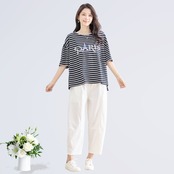 タック入りバルーンシルエットパンツ(M~L) アイボリー