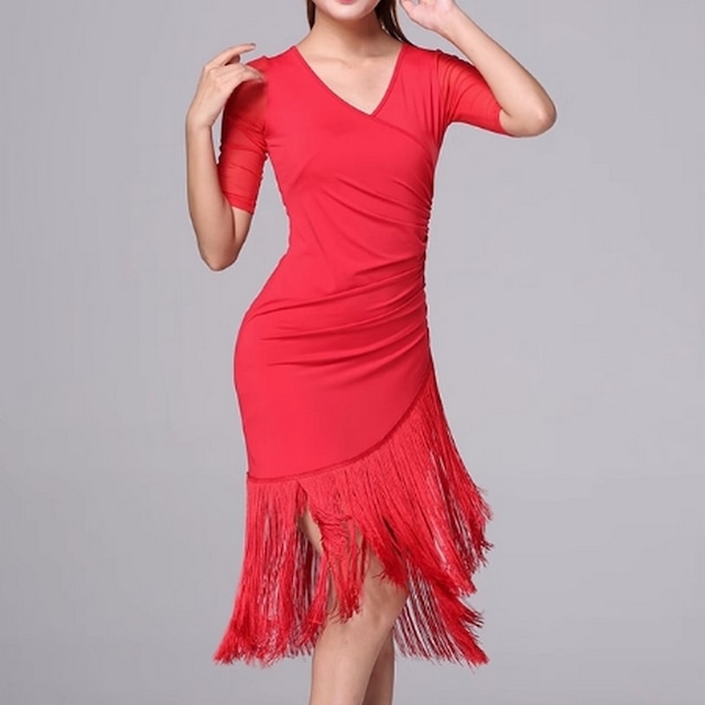 モダンスタイル タッセルデザイン ドレス ds0518