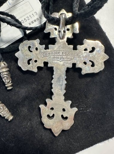 CHROME HEARTS クロムハーツ FILIG CROSS-LG ラージ CHROME HEARTS クロムハーツ FILIG CROSS-LG ラージ