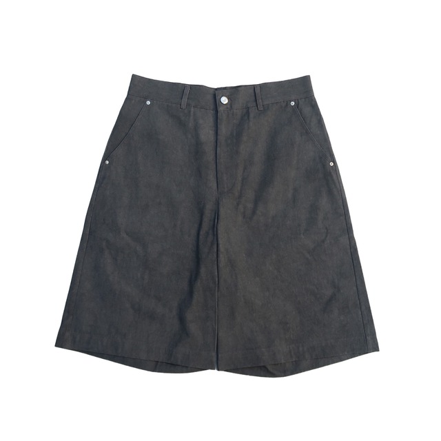 PLATEAU STUDIO 25SS Worker Shorts (Washed Black)