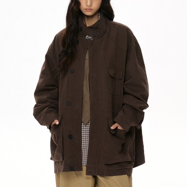 colored cargo jacket　カラーカーゴジャケット　J1525