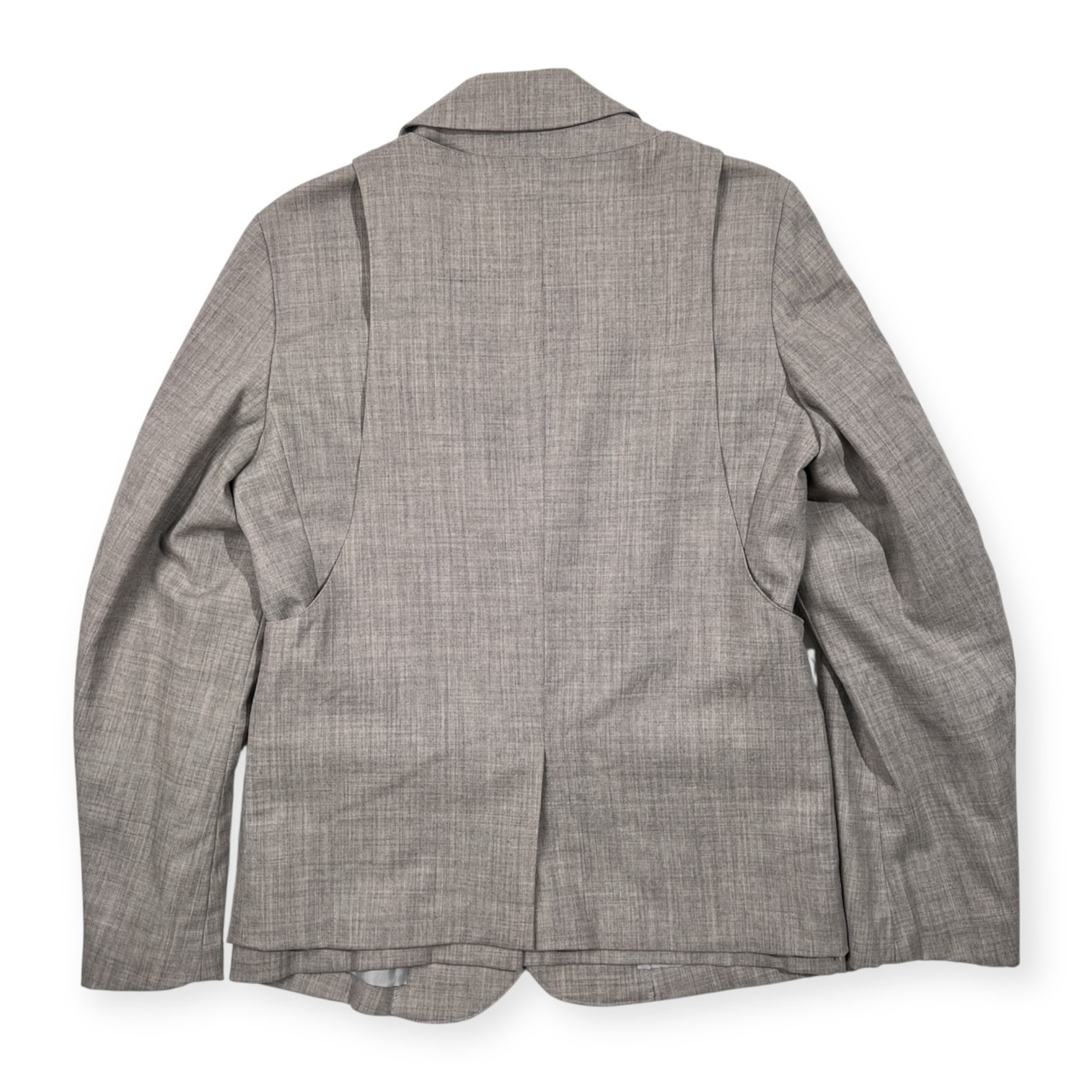 yaponskii ヤポンスキー ベスト ドッキング テーラードジャケット & ジレベスト サイズ 1 /グレー/日本製