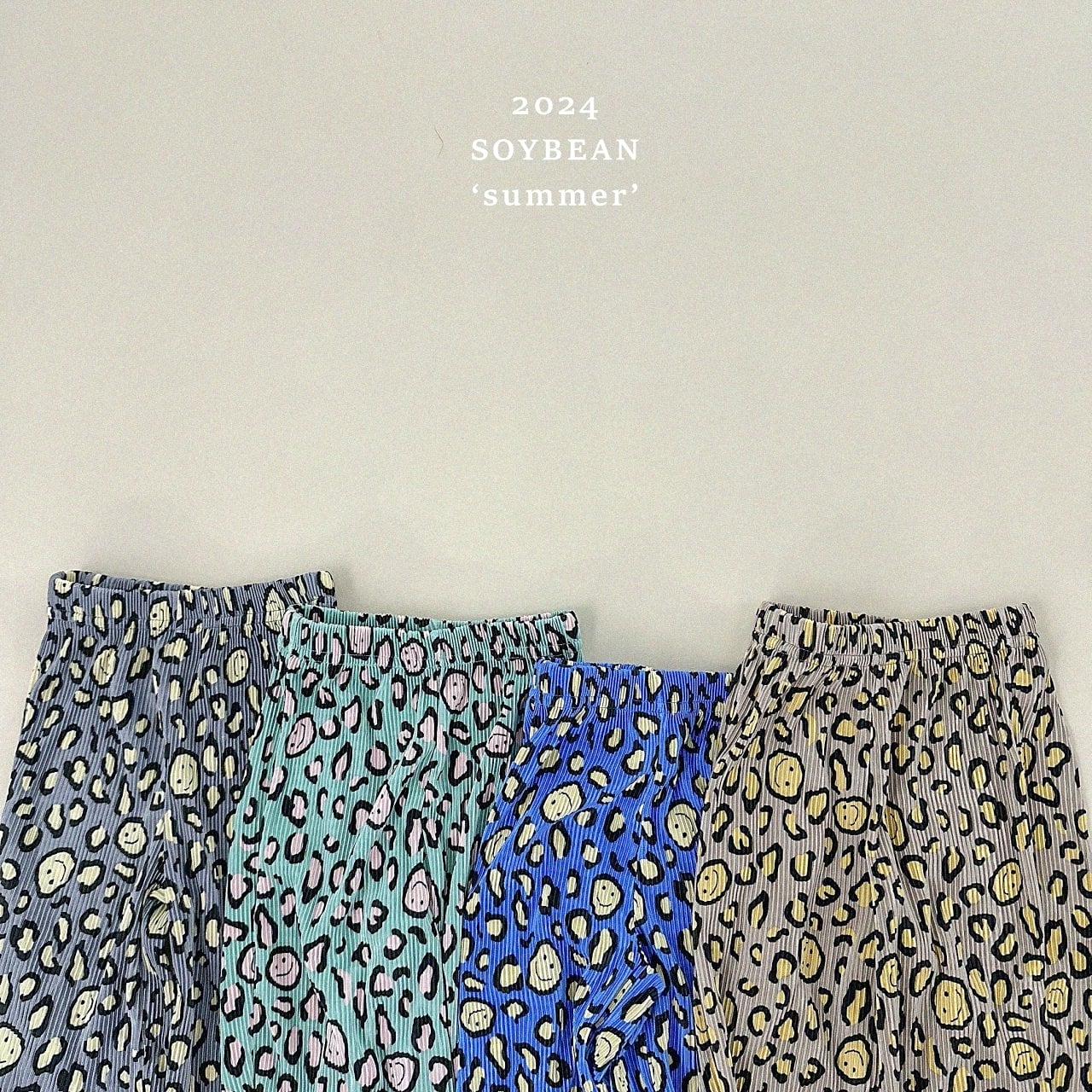 «sold out»«ジュニアサイズあり»«soybean» スマイルパンツ 4colors