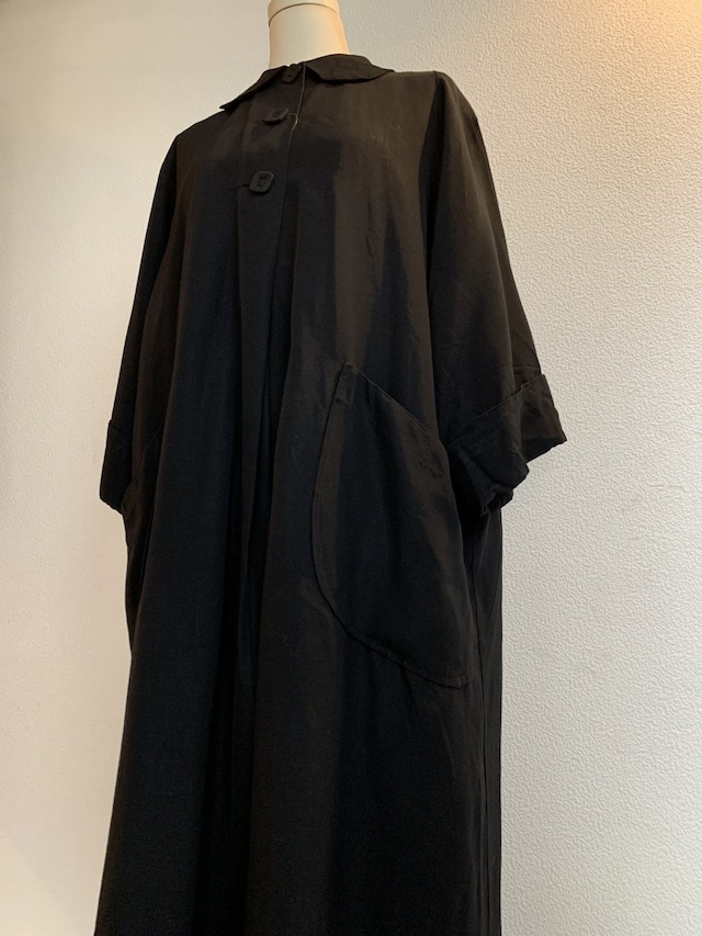 1950～60's Three Quarter Sleeve Long Coat