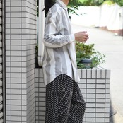 Alternate stripe shirt