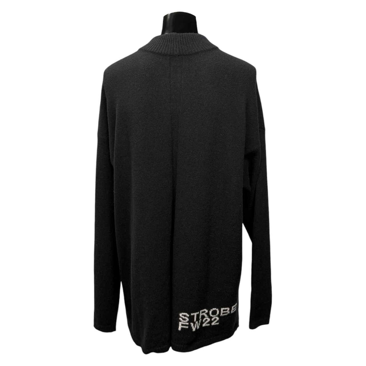 【RICK OWENS】リック・オウエンス "STROBE OWENSCORP" 22AW カシミヤ混ニットセーター