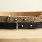 STILL BY HAND  【 mens 】nubuck leather belt