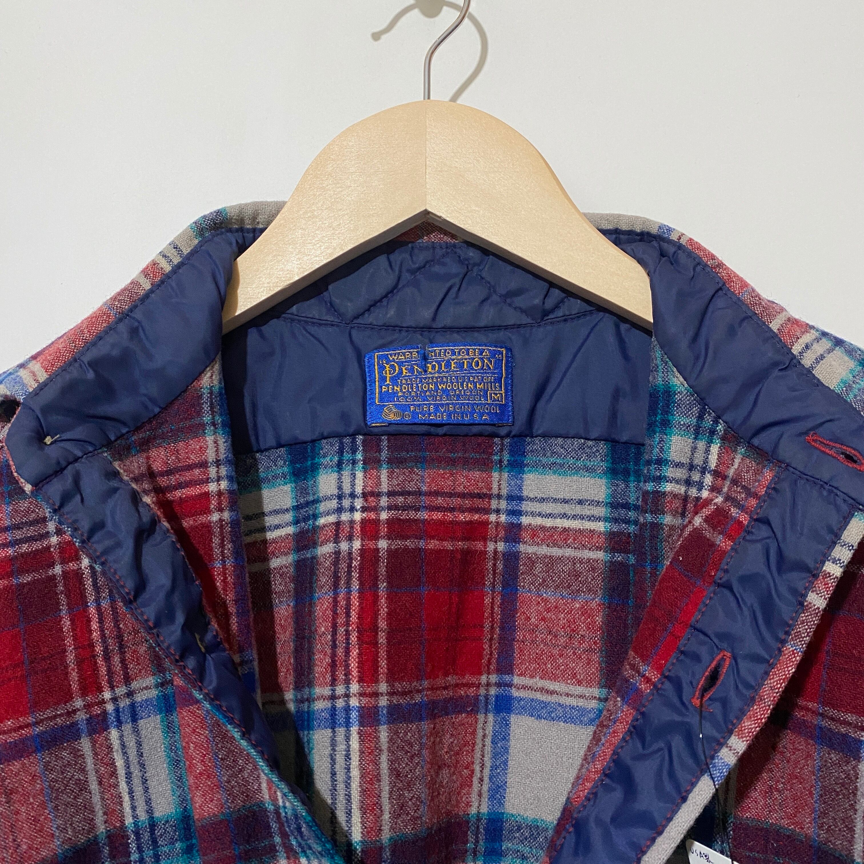 70s PENDLETON vintage wool shirt アメリカ製