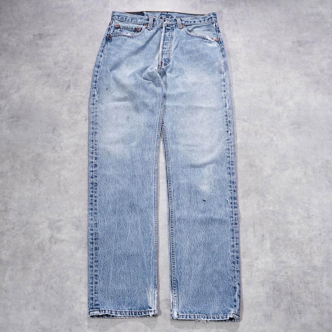 リーバイス501 Levis W32 青 古着 90s USA製 21166 リーバイス501 Levis W32 青 古着 90s USA製 21166 | fuufu
