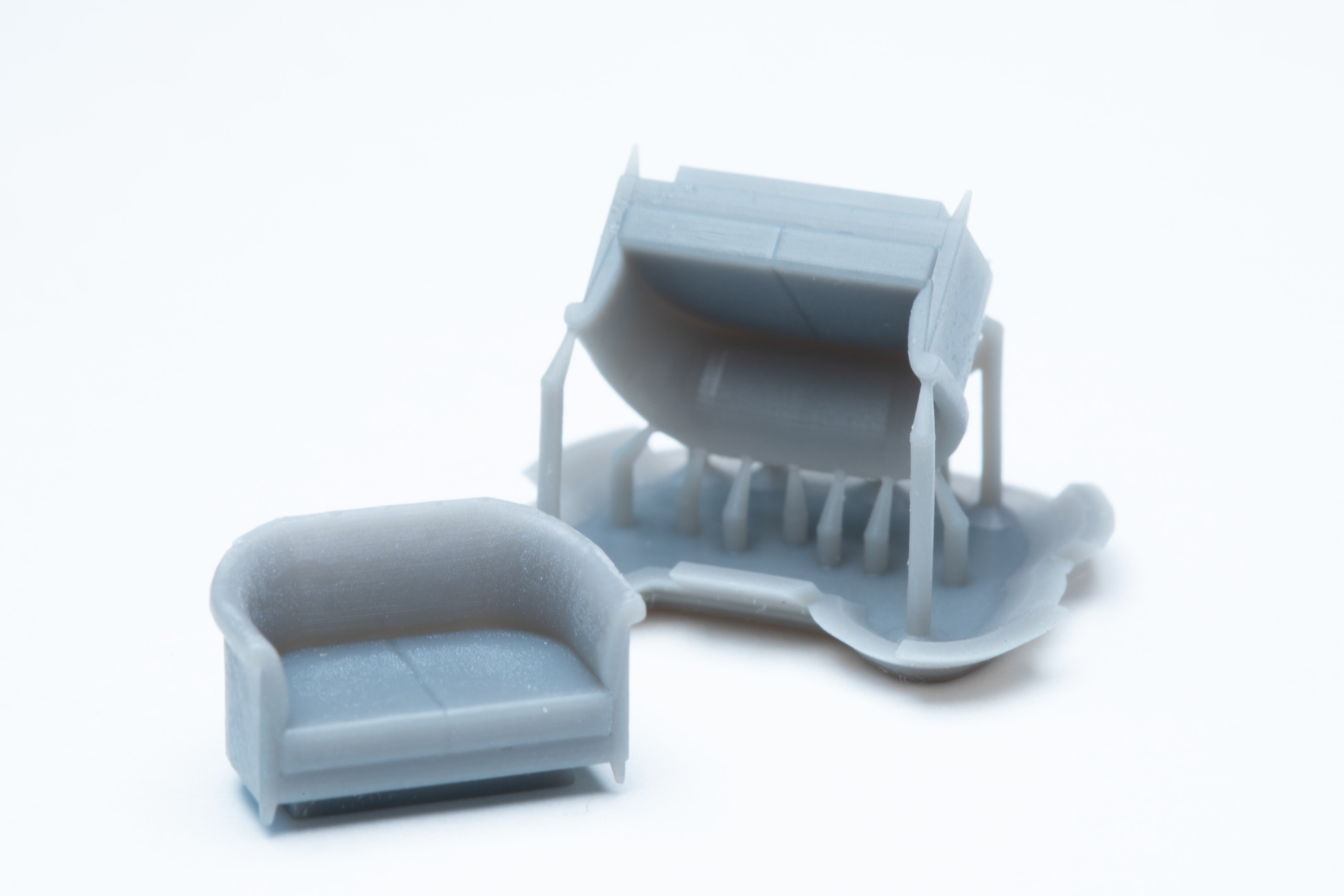 展望車用ソファー（2人掛け） | きづ模型工房